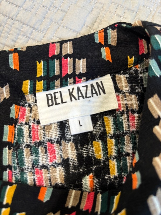 Anthropologie Bel Kazan printed top | Size L - Picture 3 of 4